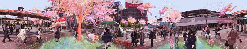 Illustration for article titled Amazing Artwork By Asian & Latino Artists For A Pop-Up Exhibition
